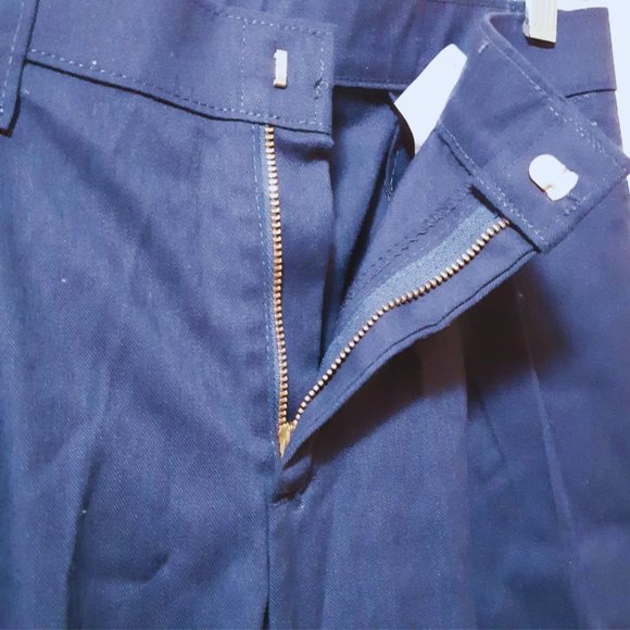 Dickies Navy Blue Pants Straight Legs For Women Size 6 UU NEW - Picture 5 of 6